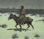 Frederic Remington The Luckless Hunter (mk43) Spain oil painting artist